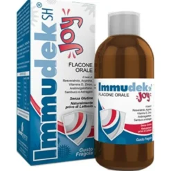 SHEDIR PHARMA Immudek Joy Sciroppo Gusto Fragola 200 ml - Integratore Difese Immunitarie Outlet