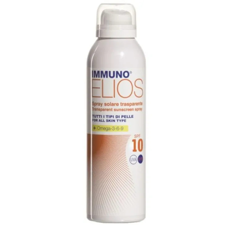 MORGAN Srl Immuno Elios Solare Spray Trasparente SPF10 150 ml Hot