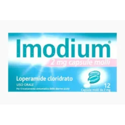 KENVUE ITALIA SPA Imodium 2 mg Loperamide Cloridrato Diarrea 12 Capsule Molli Discount