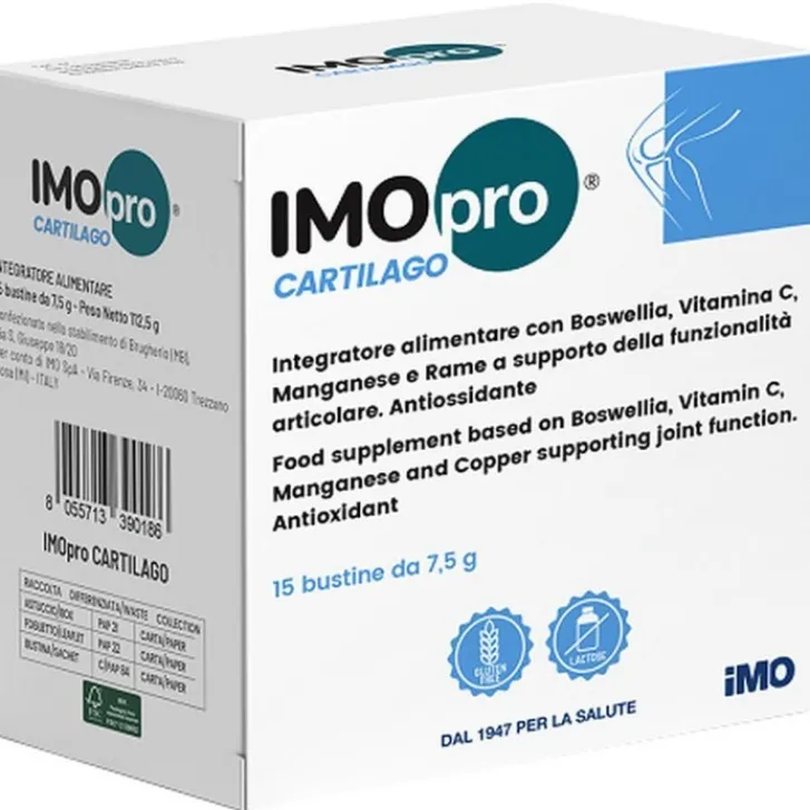 IMO pro Cartilago 15 Bustine- Integratore Benessere Articolare New