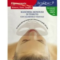 DIVA SRL Incarose Maschera Viso Rigenerante Monouso 1 pezzo New