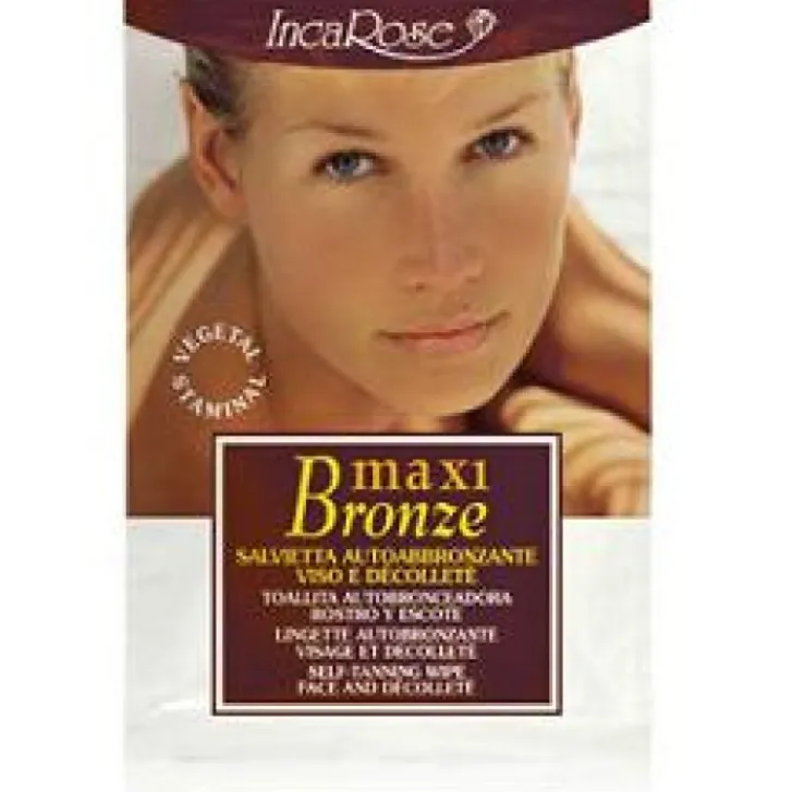 SAN.ECO.VIT. Srl Incarose Maxi Bronze Salvietta Viso e Decollete' 1 pezzo Sale