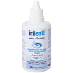 MONTEFARMACO OTC SpA Irilenti con Acido Ialuronico Soluzione Unica per Lenti a Contatto 360 ml Outlet