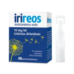 MONTEFARMACO OTC SpA Irireos Antistaminico Gocce Orali Cetirizina 10 Flaconcini Outlet
