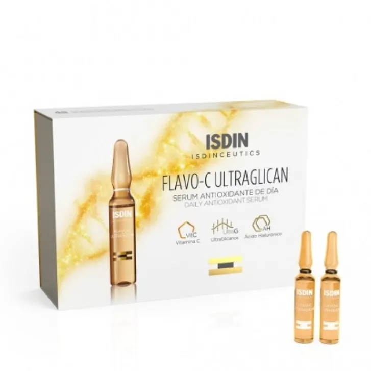 ISDIN ceutics Flavo C Ultraglican Siero Antiossidante da Giorno 10 Fiale Online