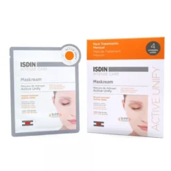 ISDIN Srl Isdin Masckream Maschera Idrogel Active Unfy Pelle Uniformata 4 x 30 ml New