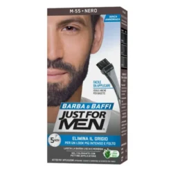 COMBE ITALIA Srl Just For Men Barba & Baffi M55 Nero Outlet