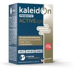 MENARINI COMM Kaleidon Probiotic Active Age 60+ 14 Bustine - Integratore Fermenti Lattici Vivi