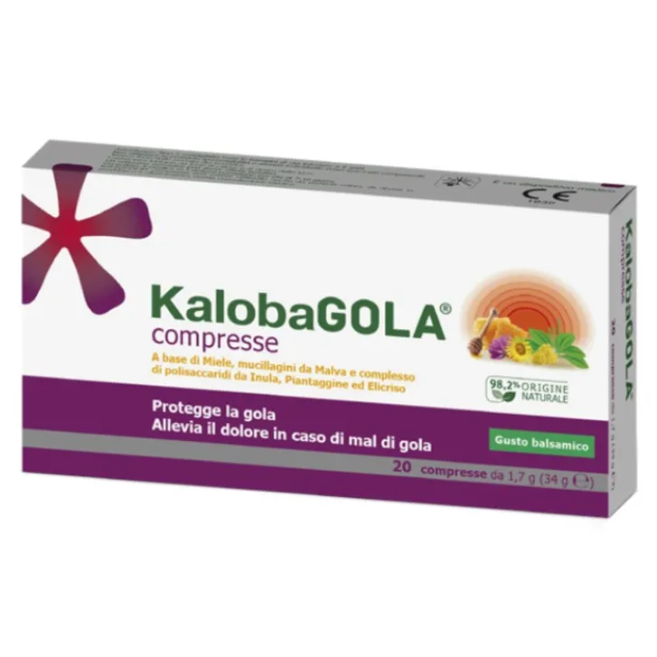 SCHWABE KalobaGola Gusto Balsamico 20 Compresse - Integratore Alimentare