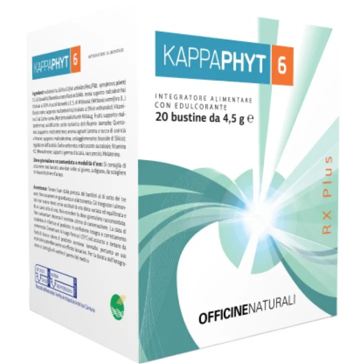 OFFICINE NATURALI Srl Kappaphyt 6 20 Bustine - Integratore Alimentare Best