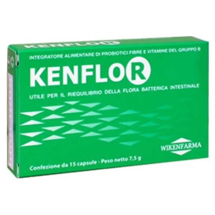 WIKENFARMA Kenflor 15 Capsule - Integratore Alimentare New