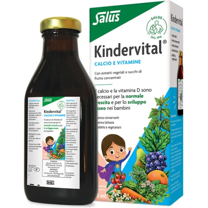 SALUS HAUS Gmbh & Co KG Kindervital 250 ml - Integratore Calcio e Vitamine Discount