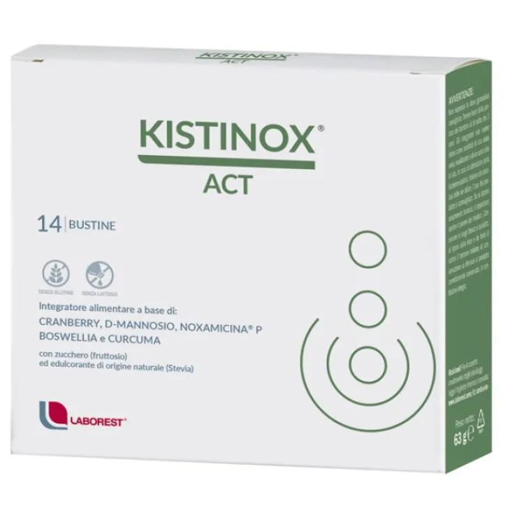 URIACH ITALY Kistinox Act 14 Bustine - Integratore Vie Urinarie New