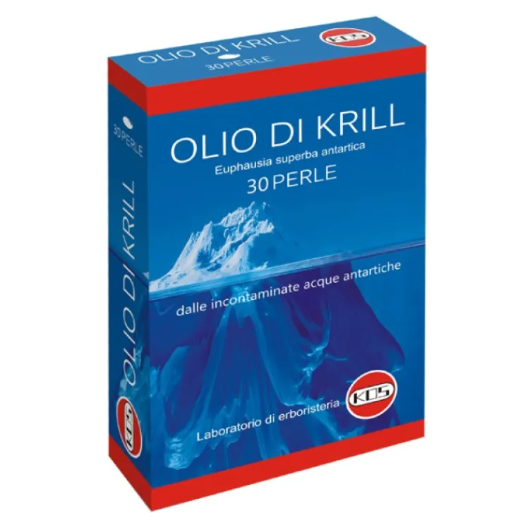 KOS Srl Kos Krill Olio 30 Perle - Integratore Alimentare Sale