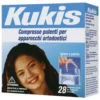 PROCTER KUKIDENT Kukis Cleanser Pulizia Apparecchio Ortodontico 28 Compresse Effervescenti New