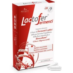 PALADIN PHARMA Lactofer Fermenti 24 Compresse - Integratore Flora Intestinale Hot