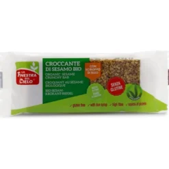 BIOTOBIO Srl La Finestra sul Cielo Croccante di Sesamo 25 grammi Hot