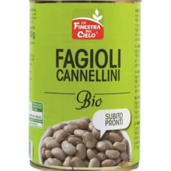 HEALTION Srl SOCIETA' BENEFIT La Finestra sul Cielo Fagioli Cannellini Pronti Bio 40 grammi New