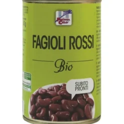 BIOTOBIO Srl La Finestra sul Cielo Fagioli Rossi Pronti Bio 400 grammi New