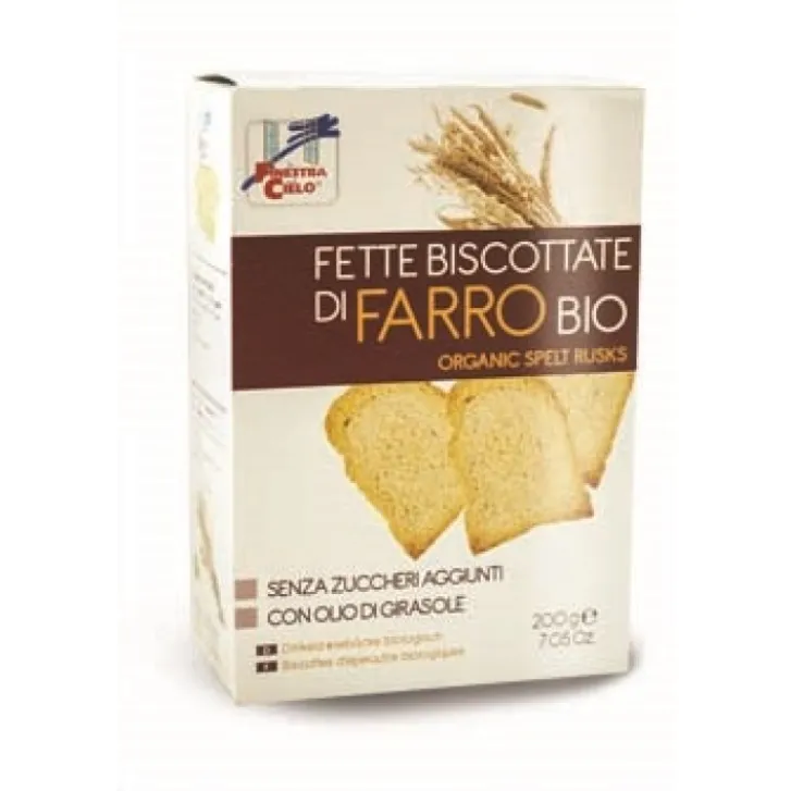 HEALTION Srl SOCIETA' BENEFIT La Finestra sul Cielo Fette Biscottate di Farro 200 grammi Best