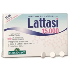 NATURANDO Lattasi 15000 20 Capsule - Integratore Alimentare Hot