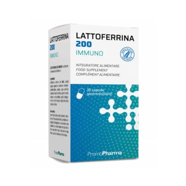 PROMO PHARMA Lattoferrina 20030 Capsule PromoPharma - Integratore Difese Immunitarie Best