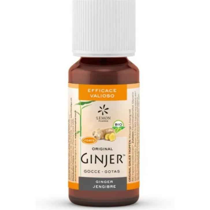 DIVA SRL Lemon Pharma Ginjer Gocce di Zenzero in Soluzione Acquosa 20 ml