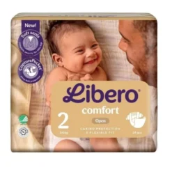 ESSITY ITALY SpA Libero Comfort Pannolini Taglia 2 3-6kg 34 pezzi Discount