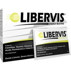 SHEDIR PHARMA Srl Unipersonale Libervis Energy Limone 20 Bustine - Integratore Alimentare Outlet