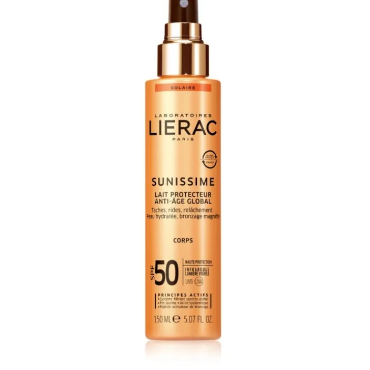LIERAC (LABORATOIRE NATIVE IT) Lierac Sunissime Latte Solare Corpo SPF 50+ Antieta' Globale 150 ml Best