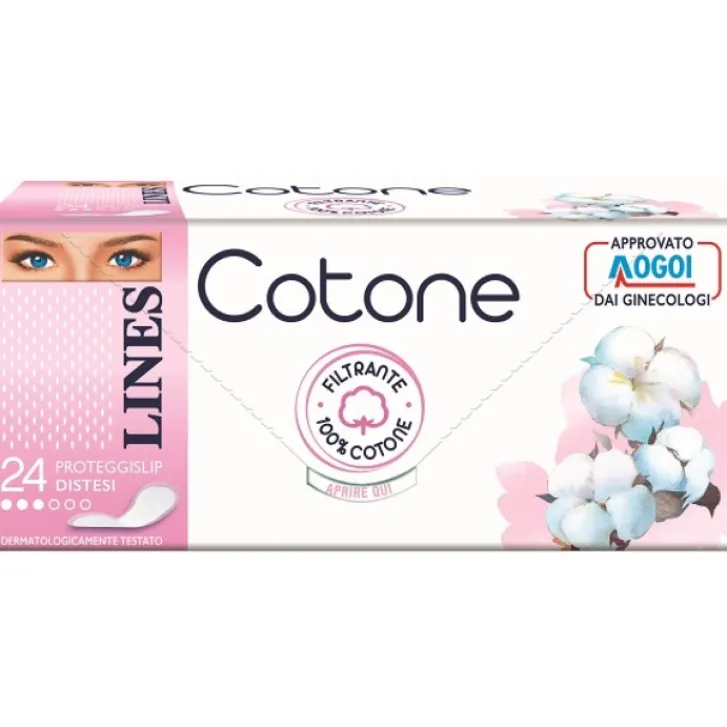 FATER SpA Lines Cotone Proteggi Slip 24 pezzi Outlet