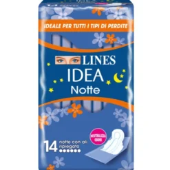 FATER FEMCARE Lines Idea Notte con Ali 14 pezzi