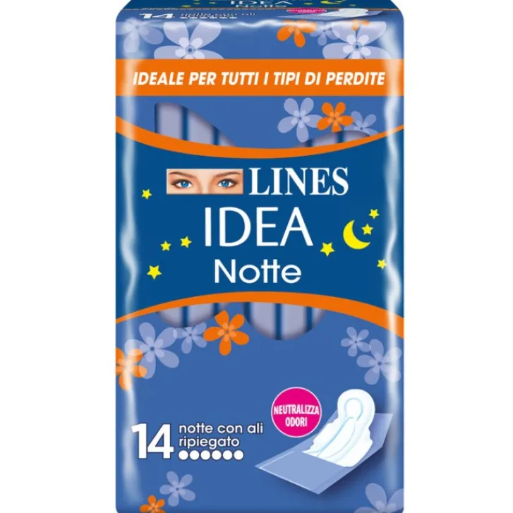 FATER FEMCARE Lines Idea Notte con Ali 14 pezzi