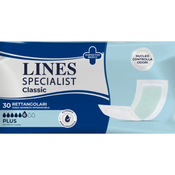 FATER SpA Lines Specialist Pannolone Rettangolare senza Barriera 30 pezzi Best
