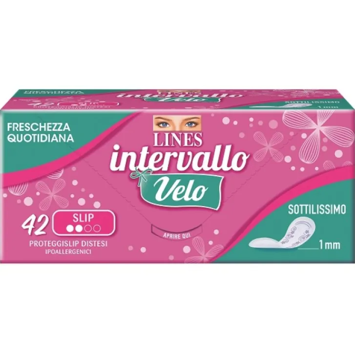 PRODOTTI FMC Lines Velo Salvaslip 42 Pezzi Outlet