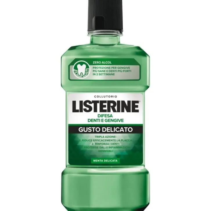KENVUE ITALIA SPA Listerine Difesa Denti e Gengive Gusto Menta Delicata Collutorio 500 ml Discount