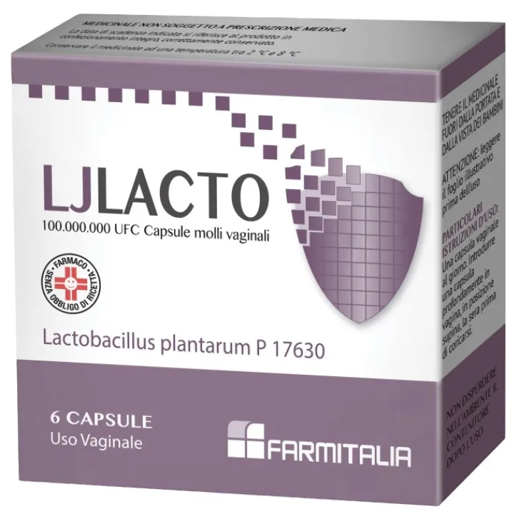 FARMITALIA Ljlacto 6 capsule vaginali Discount