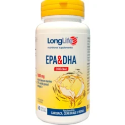 LONGLIFE Srl Longlife Epa & DHA 60 Perle - Integratore Funzionalita' Cardiaca, Celebrale e Visiva Online