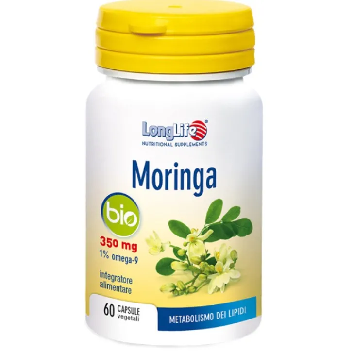 PHOENIX Srl - LONGLIFE Longlife Moringa Bio 60 Capsule - Integratore Metabolismo Hot
