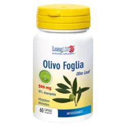 LONGLIFE Srl Longlife Olivo Foglia 60 Capsule - Integratore Antiossidante