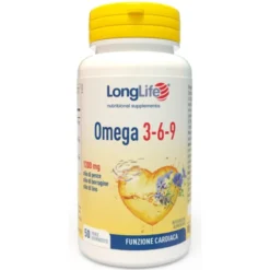 LONGLIFE Srl Longlife Omeg 3-6-9 50 Perle - Integratore di Acidi Grassi Hot