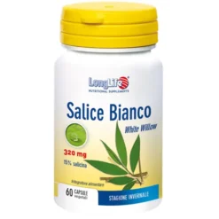 LONGLIFE Srl Longlife Salice Bianco 60 Capsule - Integratore per Stagione Invernale Discount