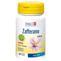 LONGLIFE Srl Longlife Zafferano 60 Capsule - Integratore Buon Umore Hot