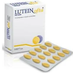 SOOFT ITALIA SpA Lutein Ofta 15 Compresse - Integratore Benessere della Vista Discount