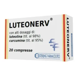 STERLING FARMACEUTICI Srl Luteonerv 20 Compresse - Integratore Alimentare Sale