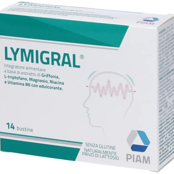 PIAM FARMA Lymigral 14 Bustine - Integratore Benessere Mentale New