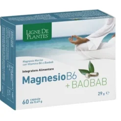 NATURA SERVICE Magnesio B6 + Baobab 60 Capsule - Integratore Alimentare Clearance