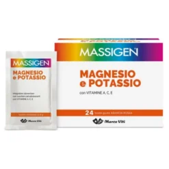 MARCO VITI SPA Massigen Magnesio e Potassio 24 Bustine - Integratore Alimentare Discount