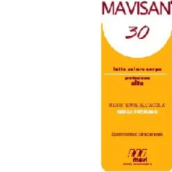 MAVI BIOTECH Srl Mavisan Latte Solare SPF 30 Alta Protezione Corpo 150 ml New