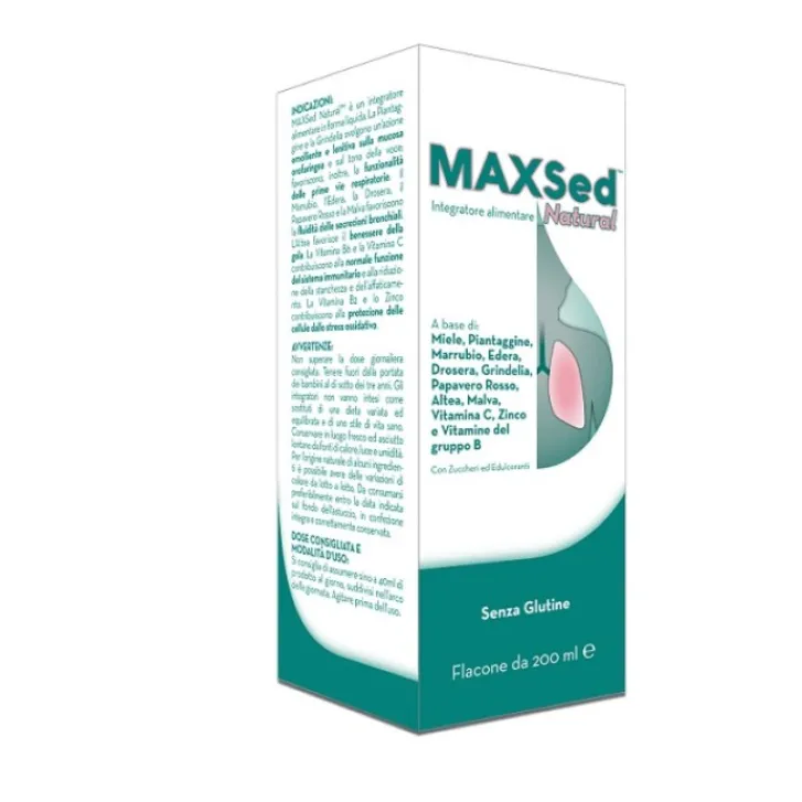 INTERFARMAC Maxsed Natural 200 ml - Integratore Alimentare Sale